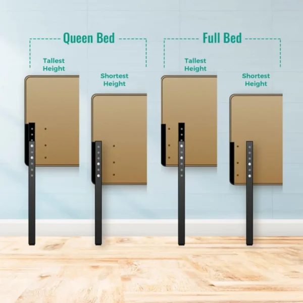 Headboards for Queen Size Bed, Upholstered Button Tufted Bed Headboard, 12 Adjustable Positions Queen Headboard Only, Wall Mount - Image 4