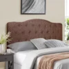 Headboards for Queen Size Bed, Upholstered Button Tufted Bed Headboard, 12 Adjustable Positions Queen Headboard Only, Wall Mount