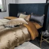Svetanya Jacquard Bedding Set Queen King Size Cotton Comforter Cover Sheet Pillowcase - Image 5